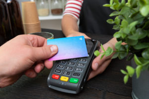 Trådløs betaling med bankkort